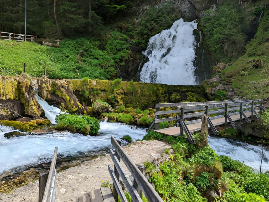 Gruyere in the Swiss Alps Switzerland 