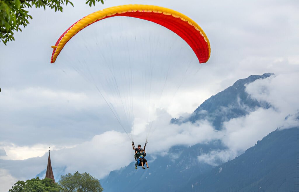 Paragliding in Switzerland