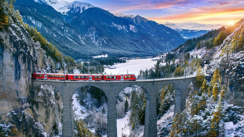 Paris to Switzerland Train tour